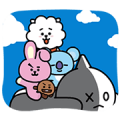 UNIVERSTAR BT21: Cosmic Chemistry Part 2 Sticker for LINE & WhatsApp | ZIP: GIF & PNG