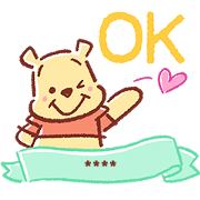 Winnie the Pooh Custom Stickers Winnie the Pooh Custom Stickers Sticker for LINE & WhatsApp | ZIP: GIF & PNG