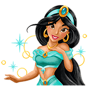 Aladdin (Magical Book) Sticker for LINE & WhatsApp | ZIP: GIF & PNG
