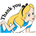 Alice In Wonderland Animated Stickers Sticker for LINE & WhatsApp | ZIP: GIF & PNG
