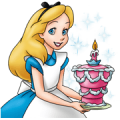 Alice in Wonderland Sticker for LINE & WhatsApp | ZIP: GIF & PNG