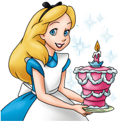 Alice in Wonderland Sticker for LINE & WhatsApp | ZIP: GIF & PNG