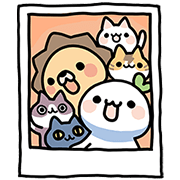 [BIG] Lailai & Chichi Couple Stickers Sticker for LINE & WhatsApp | ZIP: GIF & PNG