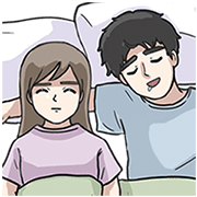 [BIG] Lousy Girlfriend Couple Stickers Sticker for LINE & WhatsApp | ZIP: GIF & PNG