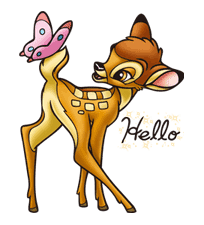 Bambi Sticker for LINE & WhatsApp | ZIP: GIF & PNG