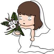 [Big] Aida & Kiki Couple Stickers Sticker for LINE & WhatsApp | ZIP: GIF & PNG