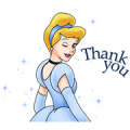 Cinderella Animated Stickers Sticker for LINE & WhatsApp | ZIP: GIF & PNG