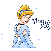 Cinderella Animated Stickers Sticker for LINE & WhatsApp | ZIP: GIF & PNG
