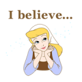 Disney Princess Cute & Animated Sticker for LINE & WhatsApp | ZIP: GIF & PNG