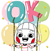 Ms Big Summer Big Stickers Ms Big Summer Big Stickers Sticker for LINE & WhatsApp | ZIP: GIF & PNG
