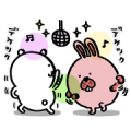 POKOPANG TOWN × JIBUN TSUKKOMI KUMA Sticker for LINE & WhatsApp | ZIP: GIF & PNG