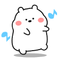 Plo: Chubby White Bear Plo: Chubby White Bear