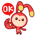 Lumia lands on earth! Sticker for LINE & WhatsApp | ZIP: GIF & PNG