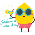 Summer Breeze Music Sticker