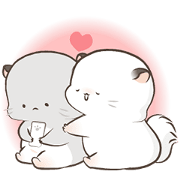 Super Soft Simao & Bamao Sticker for LINE & WhatsApp | ZIP: GIF & PNG