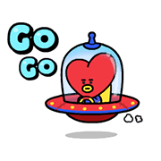 UNIVERSTAR BT21: Scene Stealer UNIVERSTAR BT21: Scene Stealer Sticker for LINE & WhatsApp | ZIP: GIF & PNG