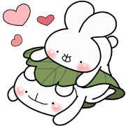 every day love UsakKuma 10 every day love UsakKuma 10 Sticker for LINE & WhatsApp | ZIP: GIF & PNG