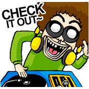 BG MEN Get Noisy Sticker for LINE & WhatsApp | ZIP: GIF & PNG