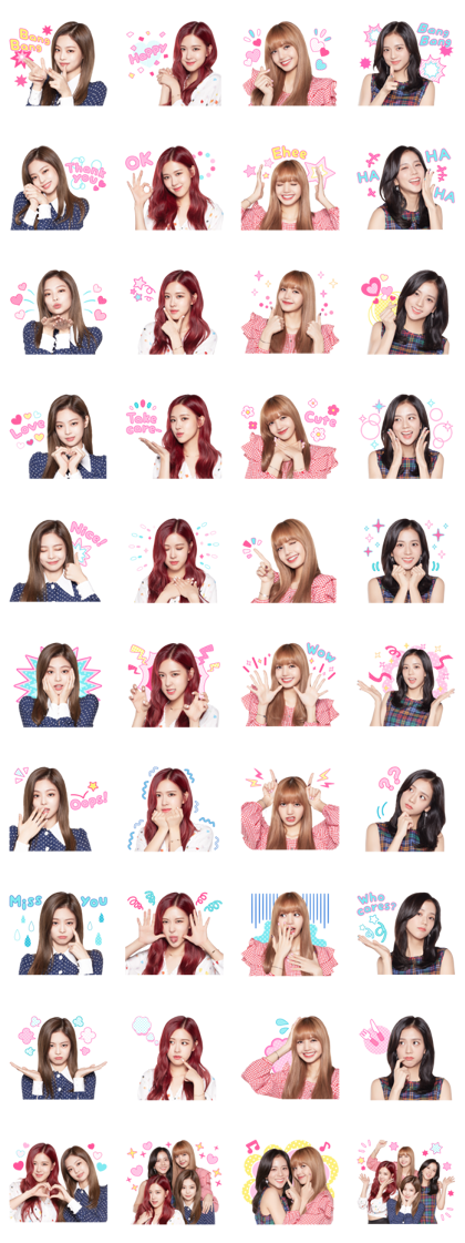  BLACKPINK  2 Sticker for LINE WhatsApp  Telegram  Android 