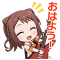 BanG Dream! Girls Band Party! Sticker for LINE & WhatsApp | ZIP: GIF & PNG