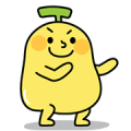 BananaMan 5: Double Cute Sticker for LINE & WhatsApp | ZIP: GIF & PNG