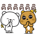 Bears: Happy Moves Sticker for LINE & WhatsApp | ZIP: GIF & PNG