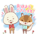 KAMI USAGI ROPÉ Cute & Fluffy Stickers KAMI USAGI ROPÉ Cute & Fluffy Stickers