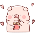 Lazynfatty: Foodie Little Piggy Lazynfatty: Foodie Little Piggy