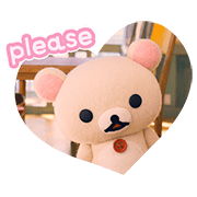 Rilakkuma and Kaoru Sticker for LINE & WhatsApp | ZIP: GIF & PNG