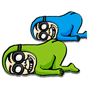 Swing with BG MEN Swing with BG MEN Sticker for LINE & WhatsApp | ZIP: GIF & PNG
