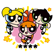 The Powerpuff Girls Custom Stickers The Powerpuff Girls Custom Stickers Sticker for LINE & WhatsApp | ZIP: GIF & PNG