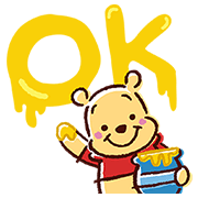 Winnie The Pooh Pop-Up Stickers Winnie The Pooh Pop-Up Stickers Sticker for LINE & WhatsApp | ZIP: GIF & PNG