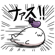 azarashisan azarashisan Sticker for LINE & WhatsApp | ZIP: GIF & PNG