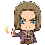 DRAGON QUEST XI S Stickers Sticker for LINE & WhatsApp | ZIP: GIF & PNG