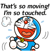 Doraemon Returns: Catchphrase Stickers Sticker for LINE & WhatsApp | ZIP: GIF & PNG