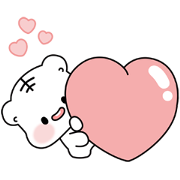 POMPOM FRIENDS POMPOM FRIENDS Sticker for LINE & WhatsApp | ZIP: GIF & PNG