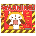 Rascal Intense Stickers Sticker for LINE & WhatsApp | ZIP: GIF & PNG