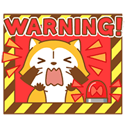 Rascal Intense Stickers Sticker for LINE & WhatsApp | ZIP: GIF & PNG