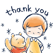 Winnie the Pooh & Christopher Robin Winnie the Pooh & Christopher Robin Sticker for LINE & WhatsApp | ZIP: GIF & PNG