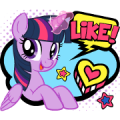 Animated MY LITTLE PONY stickers