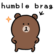 BROWN & FRIENDS × nagano BROWN & FRIENDS × nagano Sticker for LINE & WhatsApp | ZIP: GIF & PNG