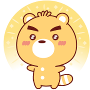 BluesBear: Unpretentious and Dull Life Sticker for LINE & WhatsApp | ZIP: GIF & PNG