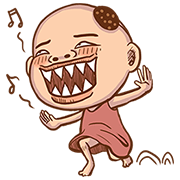 Boss Bau is Here! Boss Bau is Here! Sticker for LINE & WhatsApp | ZIP: GIF & PNG