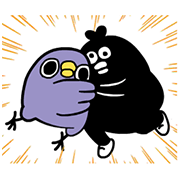 ByeBye ChuChu × Mentori Sticker for LINE & WhatsApp | ZIP: GIF & PNG