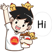 Chester's × Ton-Mai: More Enjoyable Time Sticker for LINE & WhatsApp | ZIP: GIF & PNG