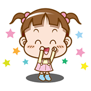 Cocoa – Cute Animated Sound Stickers 4 Sticker for LINE & WhatsApp | ZIP: GIF & PNG