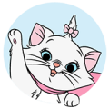 Disney Marie Animated Stickers
