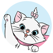 Disney Marie Animated Stickers Disney Marie Animated Stickers Sticker for LINE & WhatsApp | ZIP: GIF & PNG