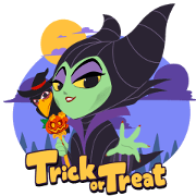 Disney Villains × Vithita Sticker for LINE & WhatsApp | ZIP: GIF & PNG