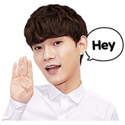 EXO CHEN Special Sticker for LINE & WhatsApp | ZIP: GIF & PNG